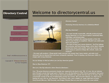 Tablet Screenshot of directorycentral.us